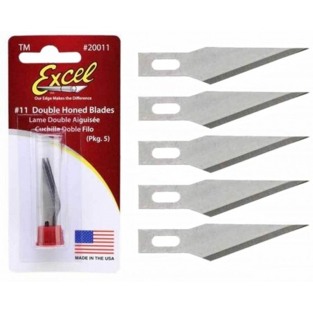 Double Honed Blade N°11 (5 pcs) - Excel