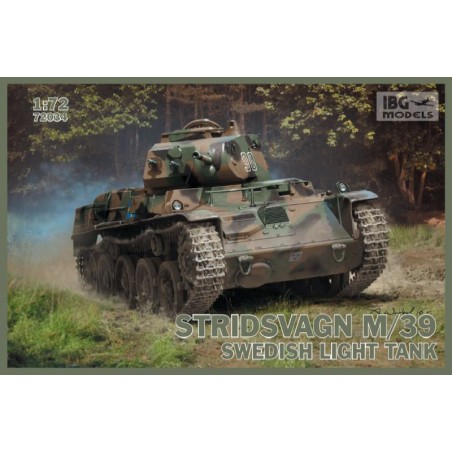 Stridsvagn M/39 Swedish Light Tank  -  IBG (1/72)