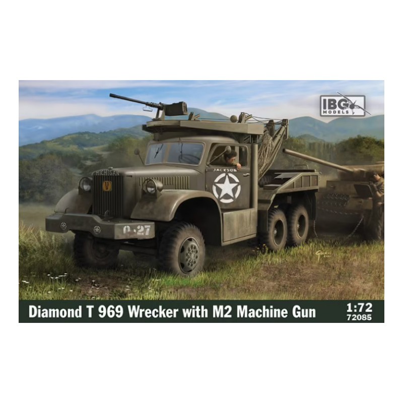 Diamond T 969 wrecker + M2 Machine Gun  -  IBG (1/72)