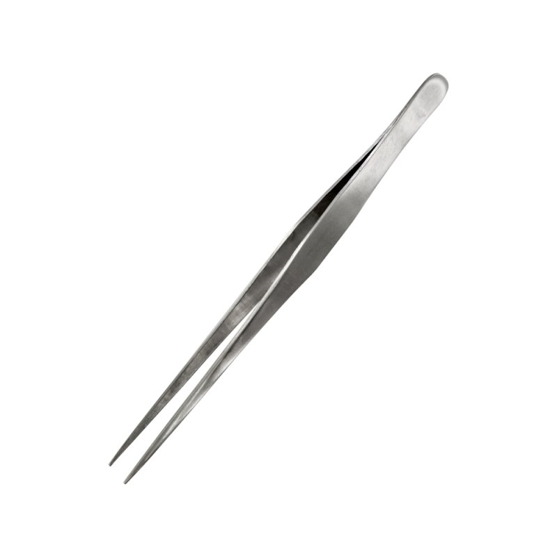 Straight Tip Stainless Steel Tweezers (175mm) - Modelcraft