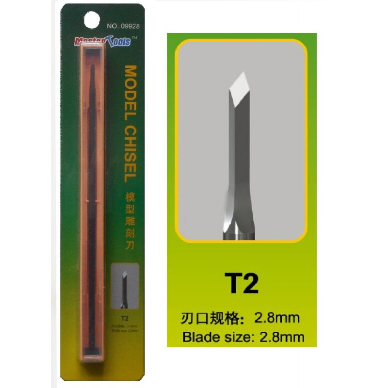Chisel T2 2,8 x 2,8mm Diamond Tip - MasterTools