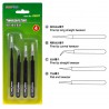 Set de 4 Pinces à Epiler - MasterTools