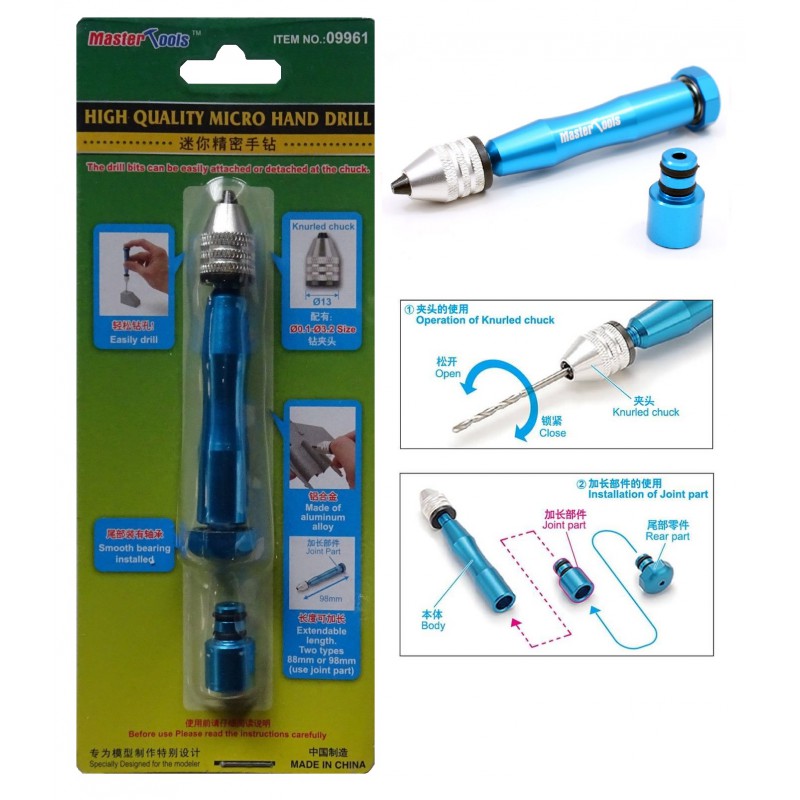 High Quality Micro Hand Drill - MasterTools