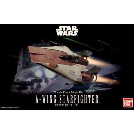 Star Wars A-Wing Starfighter  -  Bandai (1/72)