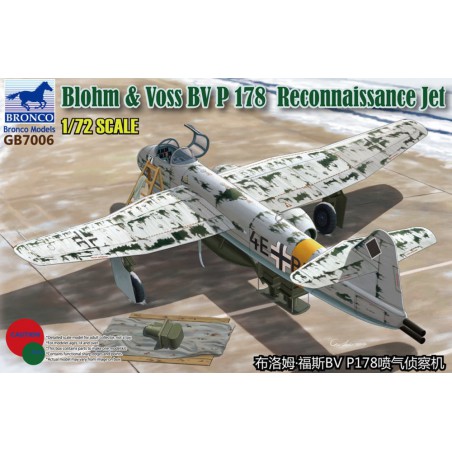 Blohm & Voss BV P178 Reconnaissance Jet  -  Bronco (1/72)