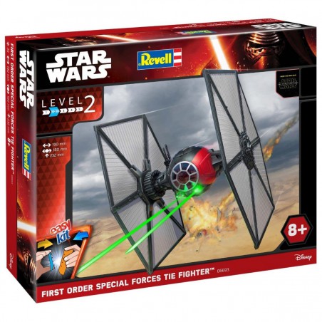 Star Wars First Order Special Forces Tie Fighter Easykit  -  Revell (1/35)