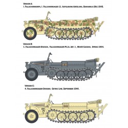 Demag D7 Sd.Kfz.10 + German Paratroops  -  Italeri (1/35)