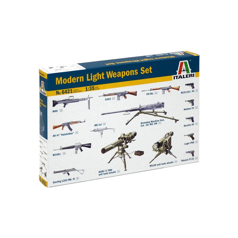 Modern Light Weapons Set (1/35)  Italeri 6421