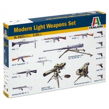 Modern Light Weapons Set (1/35)  Italeri 6421