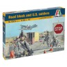 Road Block & U.S. Soldiers  -  Italeri (1/35)