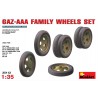 GAZ-AAA Family Wheels Set  -  MiniArt (1/35)