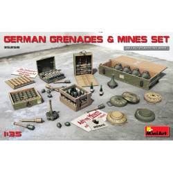 German Grenade & Mines Set...