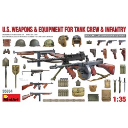 U.S. Weapons & Equipment For Tank Crew & Infantry  -  MiniArt (1/35)