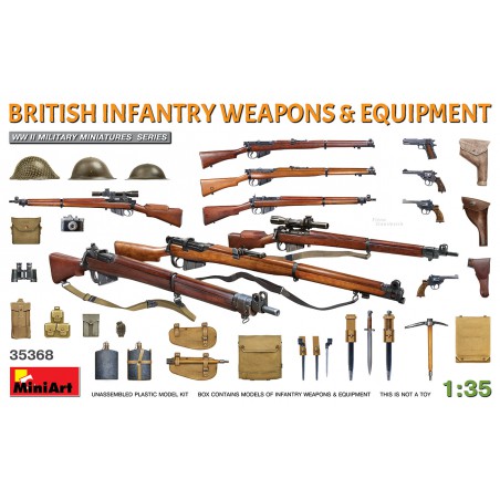 British Infantry Weapons & Equipment  -  MiniArt (1/35)