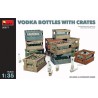 Vodka Bottles with Crates  -  MiniArt (1/35)