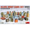 Allies Jerry Cans Set WWII  -  MiniArt (1/35)