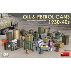 Oil & Petrol Cans 1930-40s  -  MiniArt (1/35)