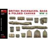 British Rucksacks, Bags & Folded Canvas  -  MiniArt (1/35)