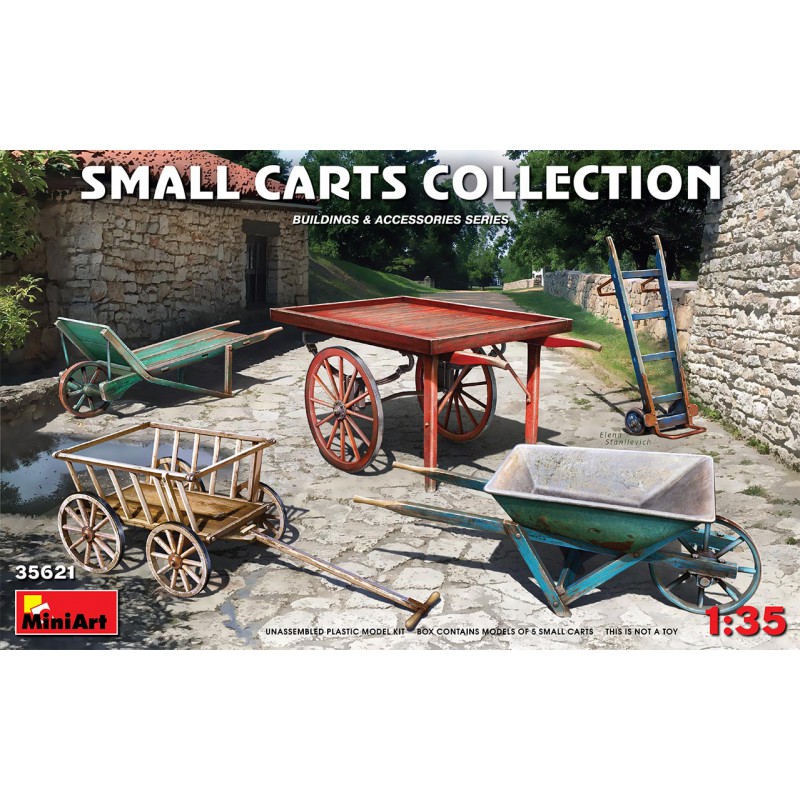 Small Carts Collection  -  MiniArt (1/35)