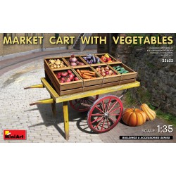 Market Cart with Vegetables...