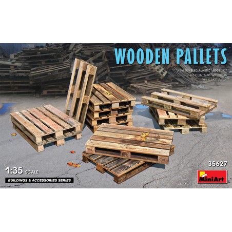 Wooden Pallets  -  MiniArt (1/35)