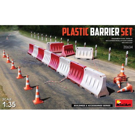 Plastic Barrier Set  -  MiniArt (1/35)