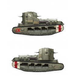 Mk.A Whippet British Medium Tank  -  Meng (1/35)