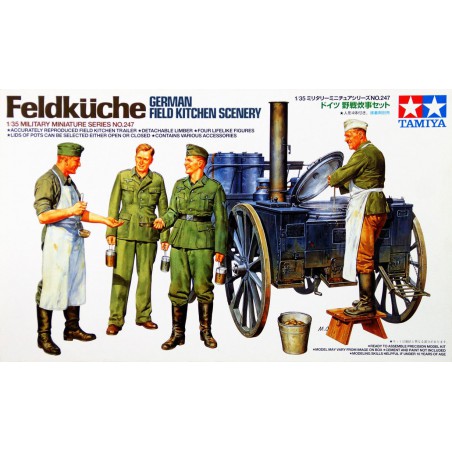 Hf.11/13 Große Feldküche German Field Kitchen Scenery  -  Tamiya (1/35)