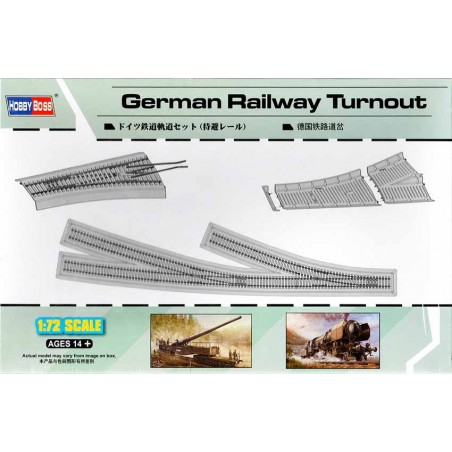 German Railway Turnout  -  Hobby Boss (1/72)