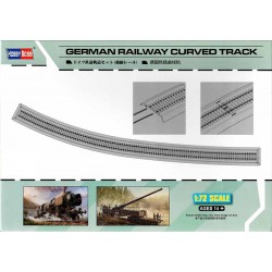 German Railway Curved Track  -  Hobby Boss (1/72)