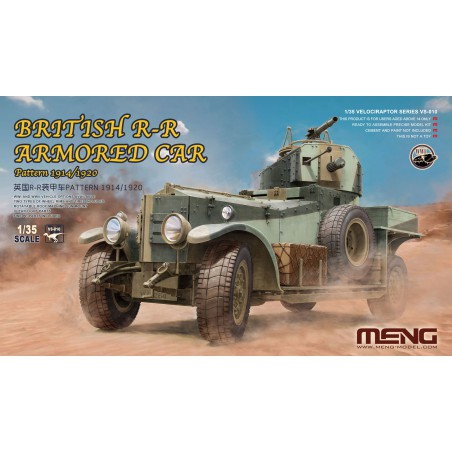 British R-R Armored car 1914/1920  -  Meng (1/35)