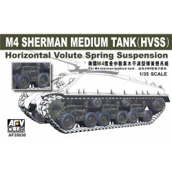 Horizontal Volute Spring Suspension for M4 Sherman "HVSS"  -  AFV Club (1/35)