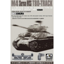 T80 Track for M4 Sherman Type 80 "HVSS"  -  AFV Club (1/35)