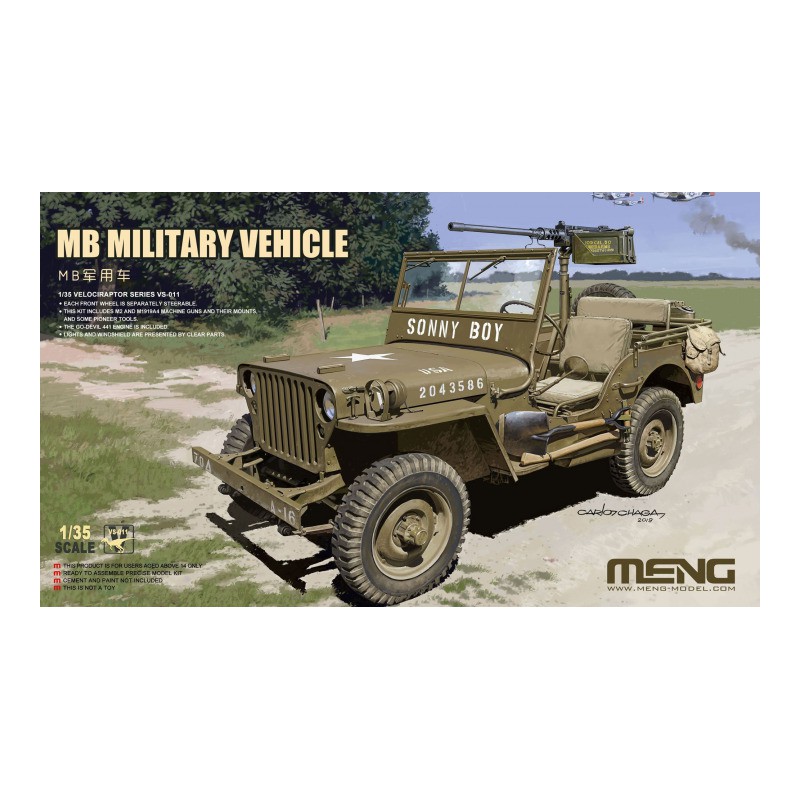Jeep Willys MB "Sonny Boy"  -  Meng (1/35)
