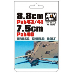Brass Shield Bolt for 8.8cm Pak43/41 & 7.5cm Pak40  -  AFV Club (1/35)  AFV Club AF35073