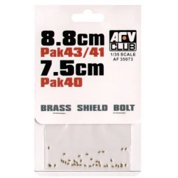 Brass Shield Bolt for 8.8cm Pak43/41 & 7.5cm Pak40  -  AFV Club (1/35)