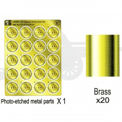 10,5cm Shell Case Brass  -  AFV Club (1/35)