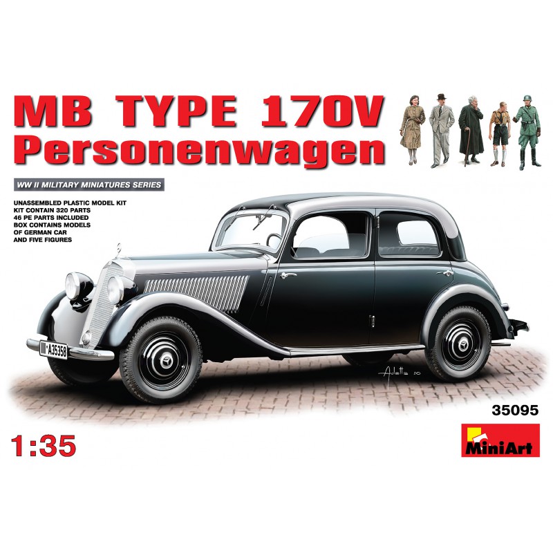 Mercedes-Benz Type 170V Personenwagen  -  MiniArt (1/35)