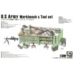U.S. Army Workbench & Tool Set  -  AFV Club (1/35)