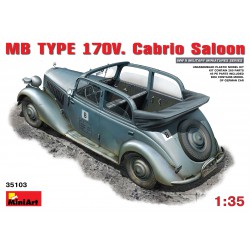 Mercedes-Benz Type 170V Cabrio Saloon  -  MiniArt (1/35)