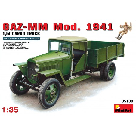 GAZ-MM 1,5t Cargo Truck Model 1941  -  MiniArt (1/35)