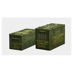 British 25prd Ammo Box  -  Bronco (1/35)