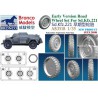 Wheel Set for Sd.Kfz.221 Early Version Road  -  Bronco (1/35)