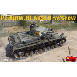 Pz.Kpfw.III Ausf.B + Crew  -  MiniArt (1/35)