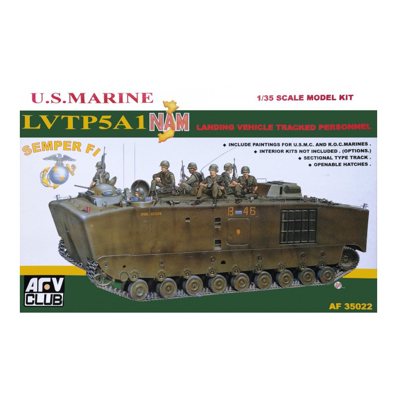 LVTP5A1 NAM U.S. Marine  -  AFV Club (1/35)