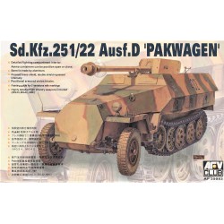 Sd.Kfz.251/22 Ausf.D "Pakwagen" Pak40  -  AFV Club (1/35)