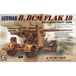8,8cm Flak 18 Anti-Aircraft Gun  -  AFV Club (1/35)