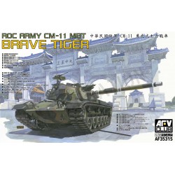 CM-11 Brave Tiger ROC Army MBT  -  AFV Club (1/35)