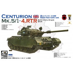 Centurion Mk.V/I 4.RTR Berlin Infantry Brigade BAOR British MBT  -  AFV Club (1/35)
