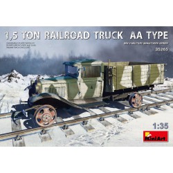 GAZ-AA 1,5t Railroad Truck...